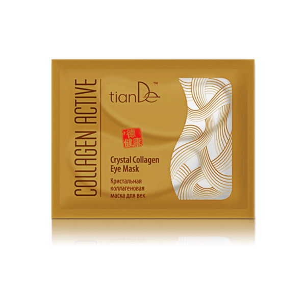 Collagen Active Crystal Collagen maska za očne kapke za hidrataciju i regeneraciju kože.
