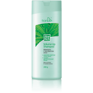 Rich Aloe šampon za volumen kose sa aloe verom za hidrataciju i jačanje